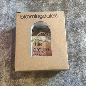 Bloomingdale's Little Brown Bag Ornament - Sparkling Gold